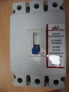 Bill TSF2003 TP 200 Amp Switch Disconnector