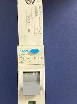 Hager RCBO ADC132
