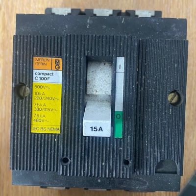 Merlin Gerin MCCB 15Amp