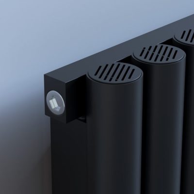 Oxshott Designer Towel Rail Black