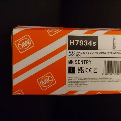 MK 7934S RCBO B16A