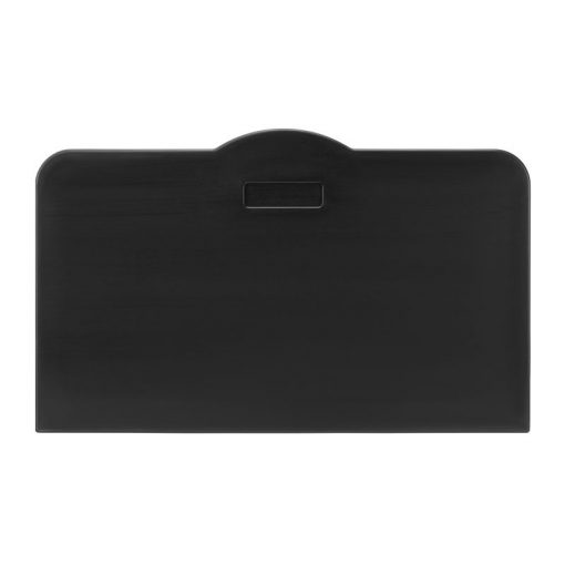 Horizontal Wall-Mounted Baby Changing Table - Matt Black - Image 5