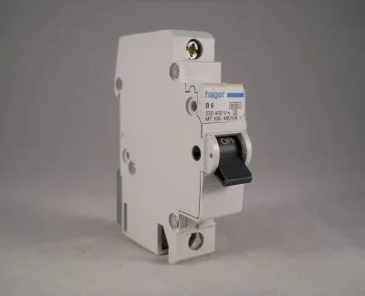 Hager MCB 06 Amp MT106